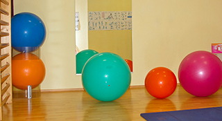 Bild von Gymnastikbällen
